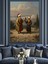 Zamanın Içinde Bilgelik Buluşması Dekoratif Kanvas - Mdf Ahşap Tablo 2