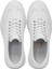 Beyaz Hakiki Deri Erkek Sneaker - E25I1AY57304-A26 5