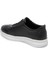 Siyah Hakiki Deri Erkek Sneaker - E25I1AY57304-A23 2