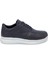 Lacivert Hakiki Deri Erkek Sneaker - E25I1AY57303-A31 3