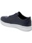 Lacivert Hakiki Deri Erkek Sneaker - E25I1AY57304-A31 2