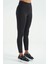 Yüksek Bel Dalgıç Kumaş Slim Fit Kadın Tayt 94627 5