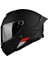 Thunder 4 Solid A1 Matt Full Face Motosiklet Kaskı 1