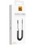 NT-AC10 Plastik 100 cm Jack To Lightning Aux Kablo 3