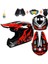 [ücretsiz Üç Parçalı Set] Kart Atv Off-Road Kask Dağ Bisikleti Iniş Dört Mevsim Erkek ve Kadın (Yurt Dışından) 1