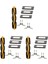 Ozmo 920/950/T5/T8/T8 / N8 Pro+ Robot Süpürge Hepa Filtre Fırçaları Için 3x Yedek Parça (Yurt Dışından) 1