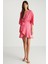 Pembe Kimono Elbise 1