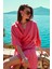 Pembe Kimono Elbise 2