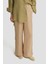 Keten Palazzo Pantolon 25YD4231-2 Bej 3