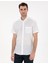 Erkek Beyaz Regular Fit Kısa Kollu Gömlek 50302730-VR013 1