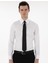 Erkek Beyaz Slim Fit Uzun Kollu Gömlek 50307951-VR013 3