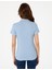 Kadın Açık Mavi Slim Fit Basic Tişört 50306039-VR003 5