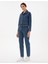 Kadın Koyu Mavi Mom High Waist Jean Pantolon 50306931-VR032 3