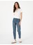 Kadın Mavi Mom High Waist Fit Jean Pantolon 50301299-VR036 1