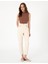 Kadın Ekru Mom High Waist Fit Jean Pantolon 50301840-VR019 1