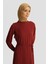 Ip Kemerli Elbise 25YT927 Bordo 2