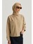 Oversize Gömlek 25YH3667 Taş 2