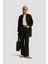 İki Cepli Oversize Gömlek 25YH3443 Siyah 4
