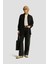 İki Cepli Oversize Gömlek 25YH3443 Siyah 2