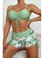 Büzgü Ayarlı Baskılı Bikini Takımı 3