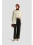 İki Cepli Oversize Gömlek 25YH3443 Beyaz 4