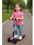 Swing Işıklı 3 Tekerlekli Scooter Pembe 1