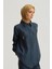 Dikiş Detaylı Denim Ceket 25YD4241-1 Indigo 3