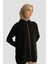 File Detaylı Tunik 25YD4228-1 Siyah 3