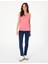Kadın Pembe Ex. Slim Fit Örme Bluz 50301485-VR041 4