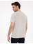 Erkek Taş %100 Pamuk Slim Fit Bisiklet Yaka Basic Tişört 50306980-VR049 5