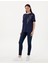 Kadın Lacivert Comfort Fit Tişört 50307296-VR033 4