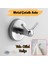 Vidalı Banyo Lavabo Askısı Çatal 2'li Askılık Krom Renk Metal Sağlam Aparat Bornoz Havlu Asma Askı 1