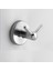 Vidalı Banyo Lavabo Askısı Çatal 2'li Askılık Krom Renk Metal Sağlam Aparat Bornoz Havlu Asma Askı 5