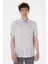 Erkek Açık Gri Gömlek Kısa Kollu 50300434-VR001 1