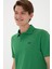 Erkek Yeşil Tişört Basic 50306007-VR054 3