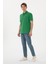 Erkek Yeşil Tişört Basic 50306007-VR054 5