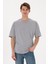 Erkek Gri Melanj Tişört Basic 50305988-VR086 1