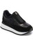Siyah Hakiki Deri Kadın Sneaker - K25I1AY68044-A23 1