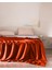 Ciel King Size %100 Pamuk Saten Nevresim - Turuncu 1