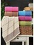 6lı El Havlu Seti 50X85 Atkı (Fuşya-Kahverengi-Bej-Mavi-Mürdüm-F.yeşili) 3