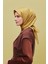 Çiçek Desenli Saf İpek Twill Eşarp 9312 35 1