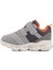Gri Cırtlı Işıklı Hafif Unisex Çocuk Spor Ayakkabı Cayt B 2