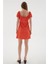 Kısa Kollu Elbise Kırmızı 5