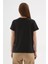 Baskılı T-Shirt Siyah 4