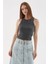 Halter Yaka Atlet Gri 5