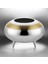 Lınes Nıckel Gold Fat Vase 25X25X17 cm 3