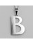 925 Ayar gümüş kolye Harf B SM2726 1