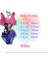 Kız Çocuk Minnie Mouse Daisy Figürlü Pembe Mor Puantiyeli Lastikli Mayokini Çocuk Mayo 2