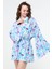 Naomi Yeşil Geometrik Desen Kimono 4