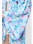 Naomi Yeşil Geometrik Desen Kimono 5